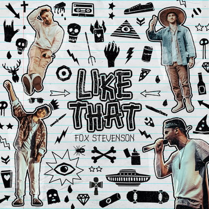 Like That album by Fox Stevenson - Drum and Bass Cover Art