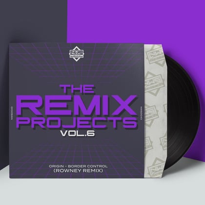 Border Control (Rowney Remix) album by Rowney & Origin - Drum and Bass Cover Art