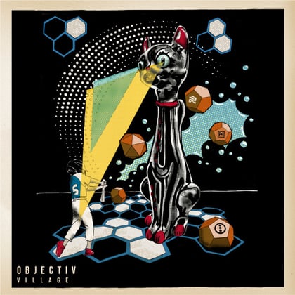 Village album by Objectiv - Drum and Bass Cover Art