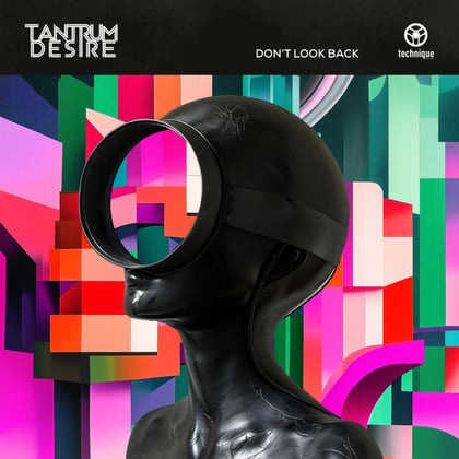 Don't Look Back album by Tantrum Desire - Drum and Bass Cover Art