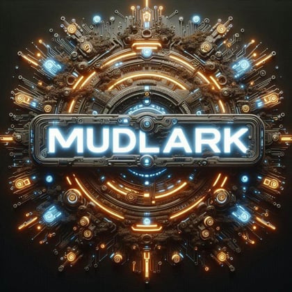 Robotic album by Mudlark - Drum and Bass Cover Art