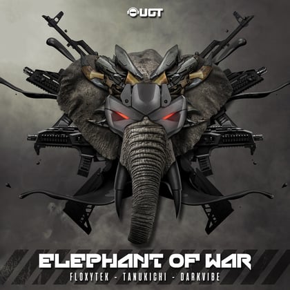 Elephant of War album by Tanukichi - Drum and Bass Cover Art