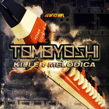 Killer Melodica album by Tomoyoshi - Drum and Bass Cover Art