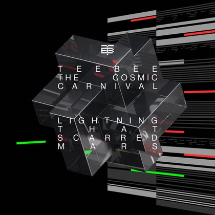 The Lightning That Scarred Mars album by Teebee - Drum and Bass Cover Art