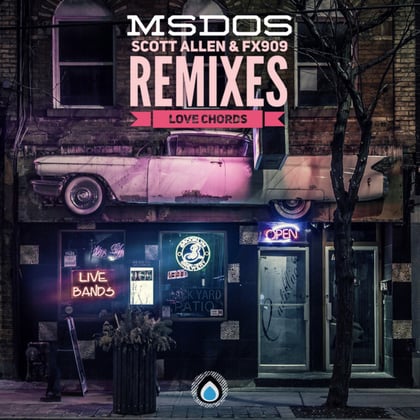 Love Chords album by Twintone & MSDOS - Drum and Bass Cover Art