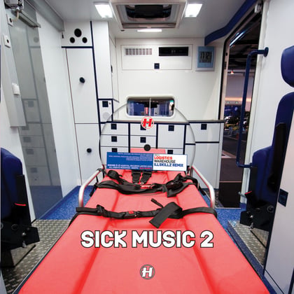 Sick Music 2 Sampler 2 album by Jonny L & Logistics - Drum and Bass Cover Art