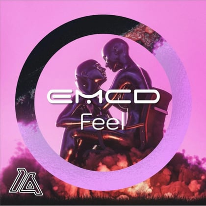 Feel album by EMCD - Drum and Bass Cover Art