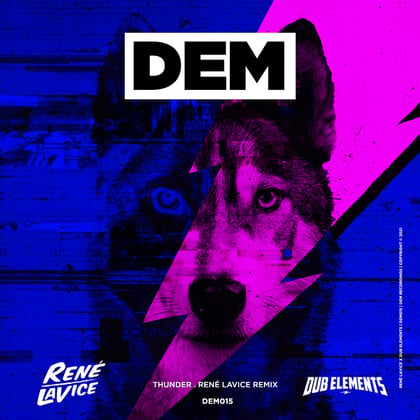 Thunder (René LaVice Remix) album by Dub Elements & René LaVice - Drum and Bass Cover Art