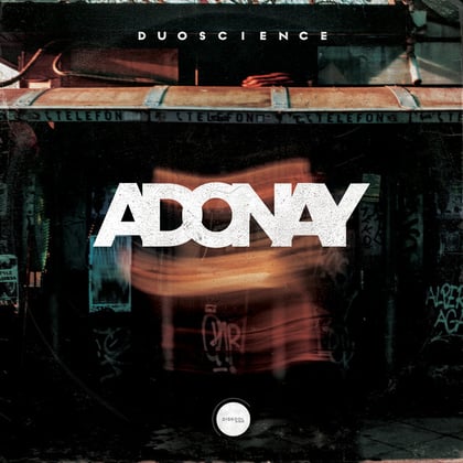 Adonay album by Duoscience - Drum and Bass Cover Art