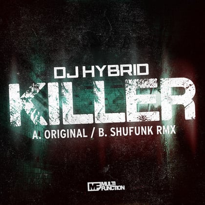 Killer album by DJ Hybrid & Shufunk - Drum and Bass Cover Art