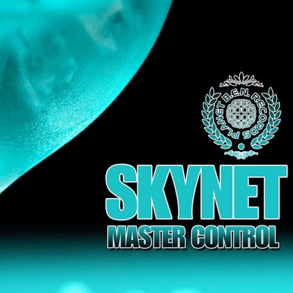 Master Control album by Skynet - Drum and Bass Cover Art