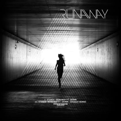 Runaway album by Stanza - Drum and Bass Cover Art