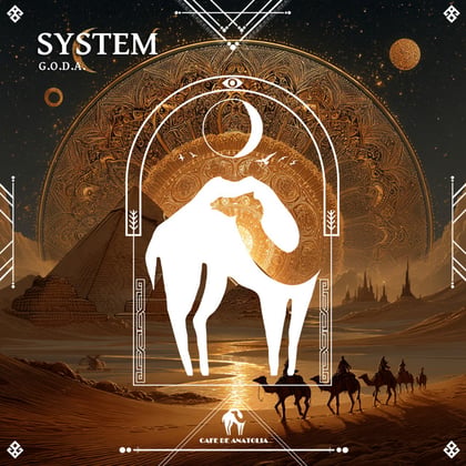 System album by Tengu, G.O.D.A. & Cafe De Anatolia - Drum and Bass Cover Art