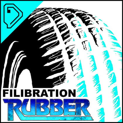 Rubber album by Filibration - Drum and Bass Cover Art