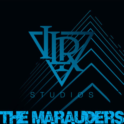 The Marauders album by Ink, Loxy & Resound - Drum and Bass Cover Art