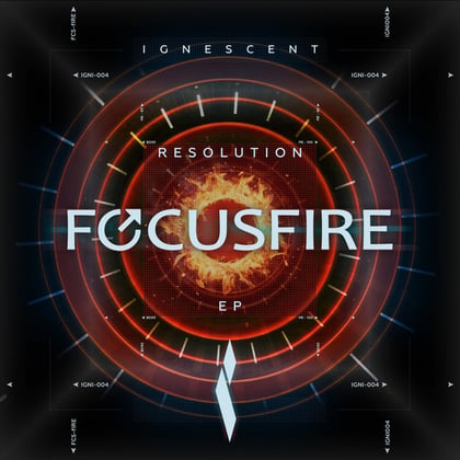Resolution album by Focusfire - Drum and Bass Cover Art