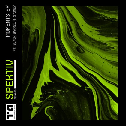 Moments EP album by Spektiv - Drum and Bass Cover Art
