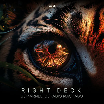 Right Deck album by DJ Marnel - Drum and Bass Cover Art