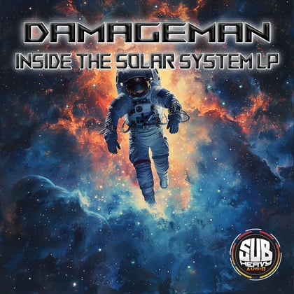 Inside the solar system L.P album by Damageman - Drum and Bass Cover Art
