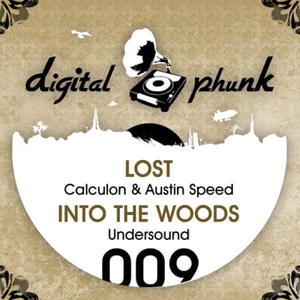 Lost / Into The Woods album by Calculon & OB1 - Drum and Bass Cover Art