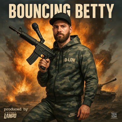 Bouncing Betty album by Project Lando - Drum and Bass Cover Art