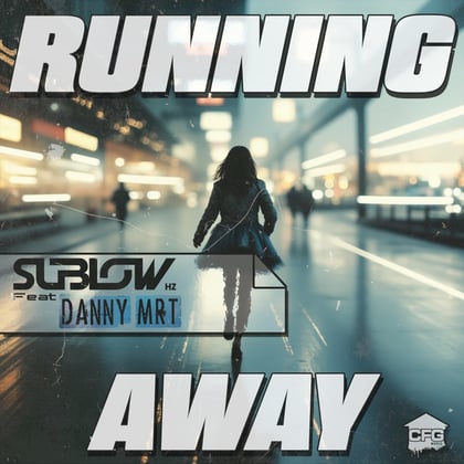 Running Away album by Sublow Hz & Danny MRT - Drum and Bass Cover Art