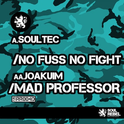 No Fuss No Fight EP album by Soultec & Joakuim - Drum and Bass Cover Art