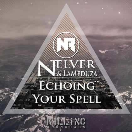 Echoing album by LaMeduza & Vibe Chemistry - Drum and Bass Cover Art