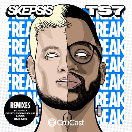 Freak (Flava D Remix) album by Skepsis, Flava D & TS7 - Drum and Bass Cover Art