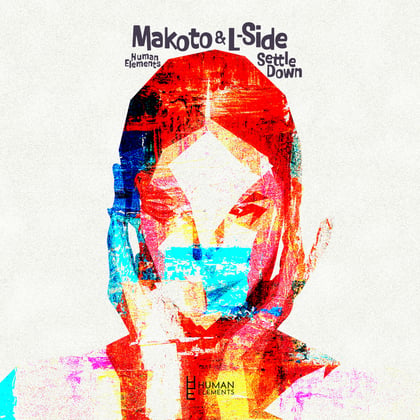 Settle Down album by Makoto & L-Side - Drum and Bass Cover Art