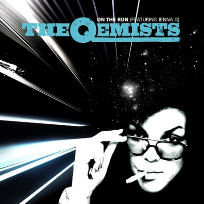 On The Run album by The Qemists - Drum and Bass Cover Art