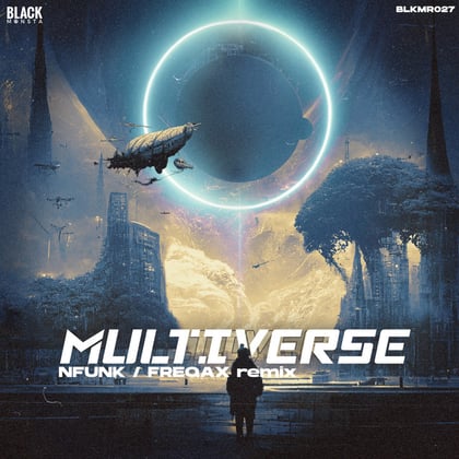 Multiverse album by Nfunk - Drum and Bass Cover Art