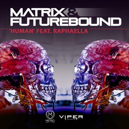 Human album by Matrix & Futurebound - Drum and Bass Cover Art