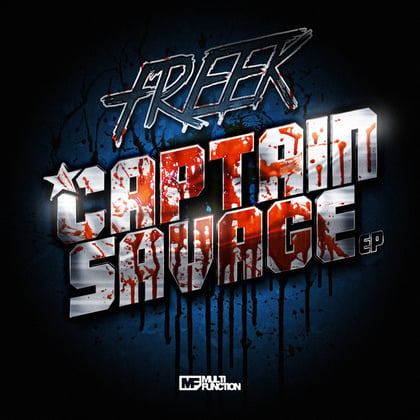 Captain Savage album by Freek & Levela - Drum and Bass Cover Art