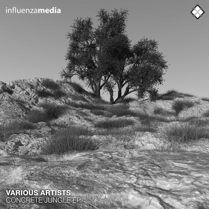Concrete Jungle EP album by Enea - Drum and Bass Cover Art