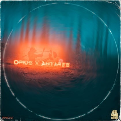 Opius x Antares album by Opius - Drum and Bass Cover Art