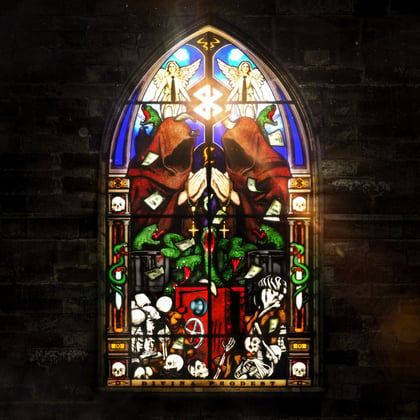 Divine Profits album by Killbox - Drum and Bass Cover Art