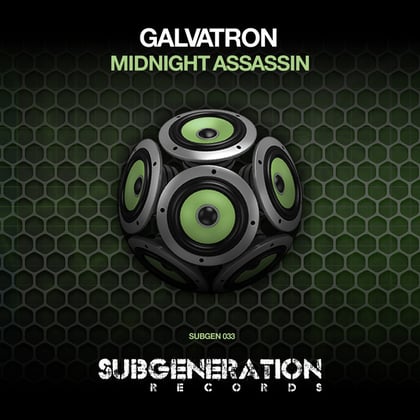 Midnight Assassin album by Galvatron - Drum and Bass Cover Art
