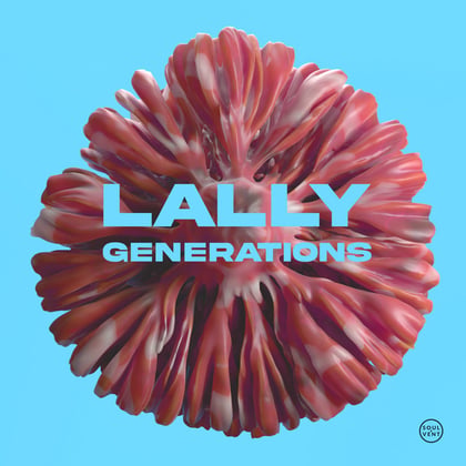 Generations album by Lally - Drum and Bass Cover Art