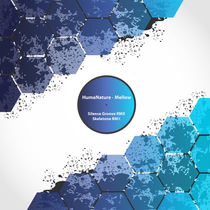 Mellow - The Remix EP album by Humanature, Skeletone & Silence Groove - Drum and Bass Cover Art