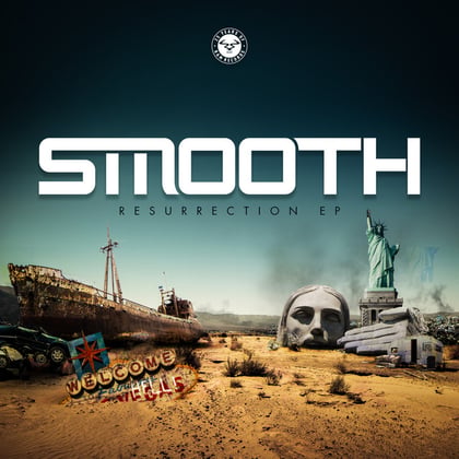 Resurrection EP album by Smooth - Drum and Bass Cover Art