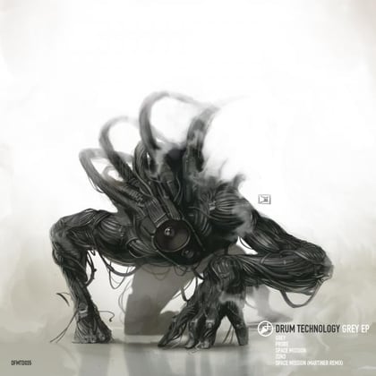 Grey EP album by Drum Technology - Drum and Bass Cover Art