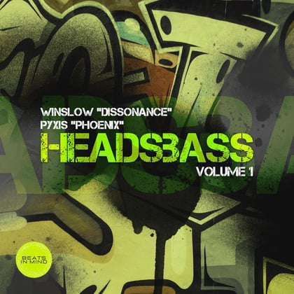 HEADSBASS VOLUME 1 PART 2 album by Winslow & pyxis - Drum and Bass Cover Art