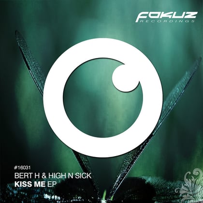 Kiss Me EP album by Monrroe, Bert H & High N Sick - Drum and Bass Cover Art