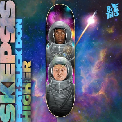 Higher album by Skepsis - Drum and Bass Cover Art