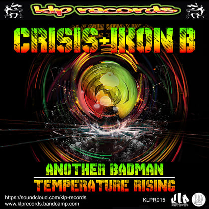 Another Badman / Temperature Rising album by Ikon-B - Drum and Bass Cover Art