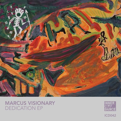 Dedication album by Marcus Visionary - Drum and Bass Cover Art