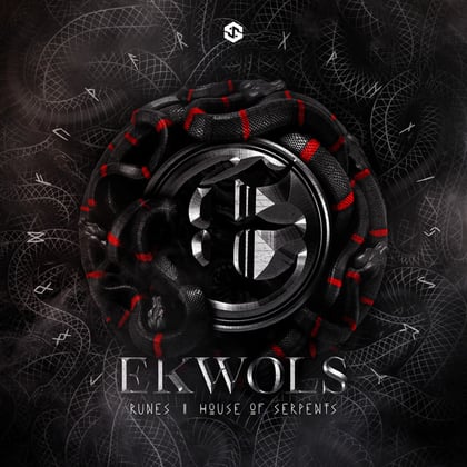 Runes / House Of Serpents album by Ekwols - Drum and Bass Cover Art