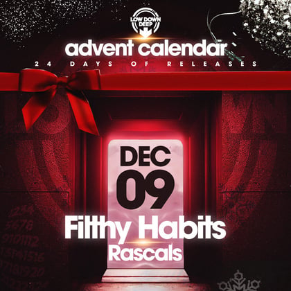 Rascals album by Filthy Habits - Drum and Bass Cover Art