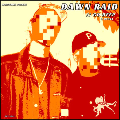 Go Deep album by Dawn Raid - Drum and Bass Cover Art
